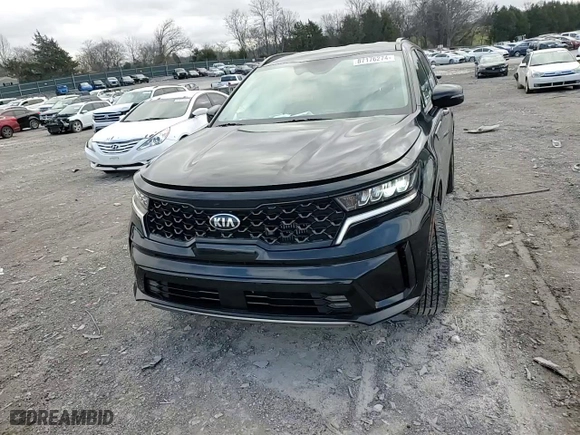 2021 Kia Sorento EX with VIN 5XYRHDLF7MG061434, listed as a Copart auction lot 87176274 with 45,825 mi miles and Salvage Title. Bid and sale history available at carsss.com. Image 11.