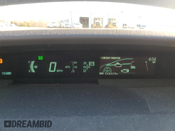 2011 Toyota Prius I z VIN JTDKN3DU9B1380395, wystawiony jako Copart lot #48586085 z przebiegiem 154 359 mil mil oraz Szkoda całkowita • Salvage title. Historia ofert i sprzedaży dostępna na DreamBid. Obrazek 9.