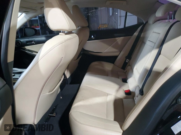 2015 Lexus IS 350 with VIN JTHBE1D23F5019809, listed as a Copart auction lot 83851034 with 109,250 mi miles and Salvage title. Bid and sale history available at DreamBid. Image 10.