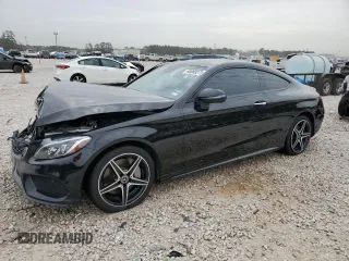 2018 Mercedes-Benz C 300 z VIN WDDWJ4JBXJF668214, wystawiony jako Copart lot #48068275 z przebiegiem 95 946 mil mil oraz Czysty tytuł • Clean title. Historia ofert i sprzedaży dostępna na DreamBid. Obrazek 1.