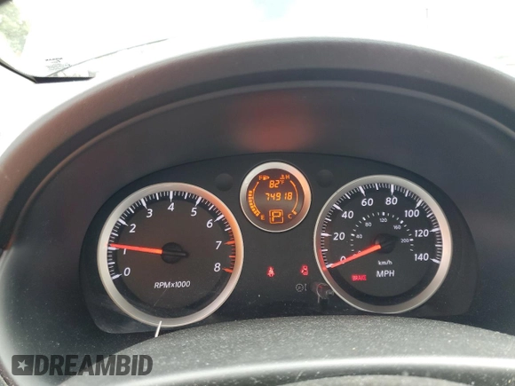 2012 Nissan Sentra SR with VIN 3N1AB6AP6CL768136, listed as a Copart auction lot 60671555 with 74,918 mi miles and Salvage title. Bid and sale history available at DreamBid. Image 9.