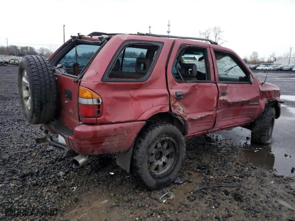 1998 Isuzu Rodeo S with VIN 4S2CM58W5W4350575, listed as a Copart auction lot 84537714 with 215,573 mi miles and Salvage Title. Bid and sale history available at carsss.com. Image 3.
