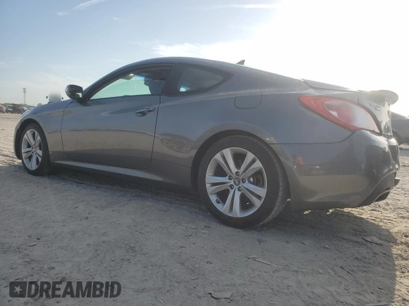 2011 Hyundai Genesis Coupe Grand Touring с VIN KMHHU6KH0BU046206, выставлен на аукционе Copart как лот 54148105 с пробегом 126 083 миль миль и На запчасти • Non repairable. История ставок и продаж доступна на DreamBid. Изображение 2.