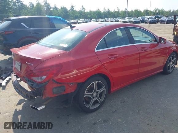 2014 Mercedes-Benz CLA 250 with VIN WDDSJ4GB4EN130447, listed as a IAAI auction lot 42436275 with 96,477 mi miles and . Bid and sale history available at DreamBid. Image 4.
