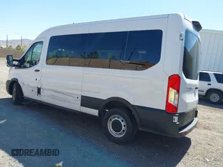 2023 Ford Transit Passenger XL with VIN 1FBAX2C88PKC01760, listed as a IAAI auction lot 42161687 with 15,680 mi miles and . Bid and sale history available at DreamBid. Image 3.