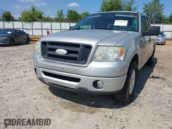 2007 Ford F-150 STX with VIN 1FTRX12WX7KB63067, listed as a IAAI auction lot 42534345 with 255,543 mi miles and . Bid and sale history available at DreamBid. Image 13.