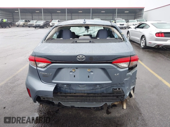 2021 Toyota Corolla LE with VIN 5YFEPMAE8MP242968, listed as a IAAI auction lot 41620339 with 56,752 mi miles and . Bid and sale history available at DreamBid. Image 16.