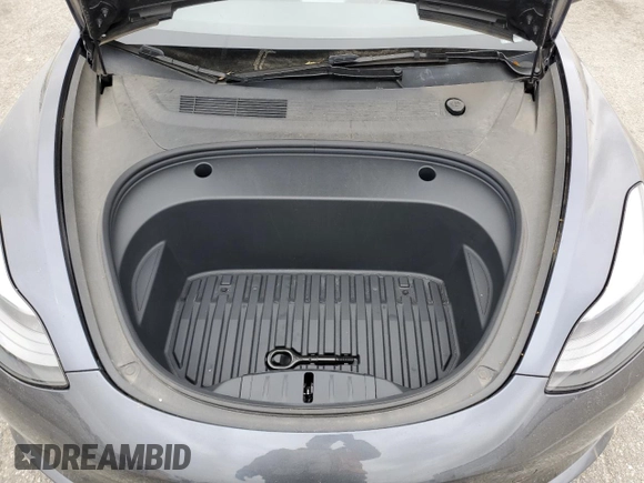 2023 Tesla Model 3 с VIN 5YJ3E1EA2PF589053, выставлен на аукционе Copart как лот 52808215 с пробегом 17 531 миль миль и Списание • Salvage title. История ставок и продаж доступна на DreamBid. Изображение 13.