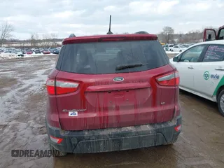 2021 Ford EcoSport SE with VIN MAJ3S2GE5MC446322, listed as a IAAI auction lot 41632504 with 36,592 mi miles and . Bid and sale history available at DreamBid. Image 16.