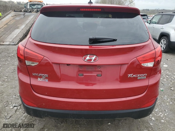 2012 Hyundai Tucson Limited with VIN KM8JU3AC5CU463909, listed as a Copart auction lot 51795645 with 166,293 mi miles and Clean Title. Bid and sale history available at carsss.com. Image 6.