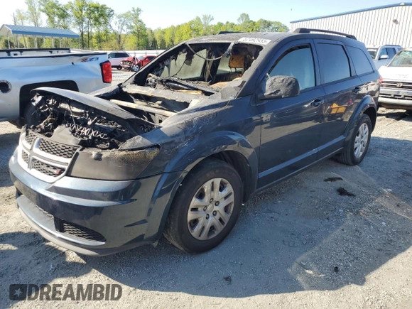 2014 Dodge Journey SE with VIN 3C4PDCAB2ET227916, listed as a Copart auction lot 52492955 with Not provided miles and Salvage title. Bid and sale history available at DreamBid. Image 1.
