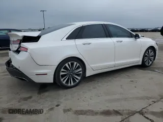 2017 Lincoln MKZ Hybrid Reserve with VIN 3LN6L5MU3HR653960, listed as a Copart auction lot 47470755 with 150,662 mi miles and Salvage Title. Bid and sale history available at carsss.com. Image 3.