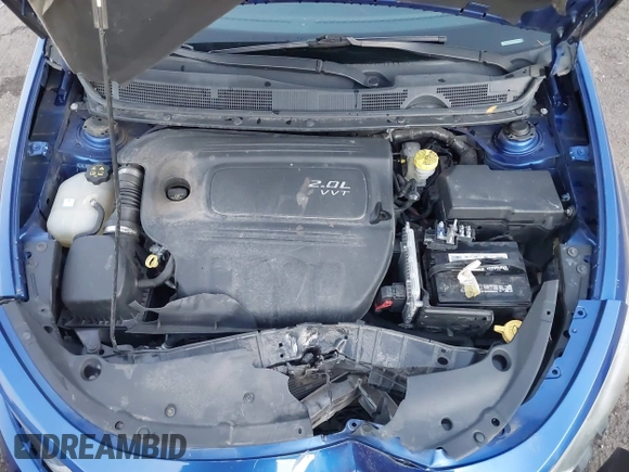 2013 Dodge Dart SXT with VIN 1C3CDFBA0DD309691, listed as a IAAI auction lot 41066024 with 124,852 mi miles. Bid and sale history available at carsss.com. Image 10.