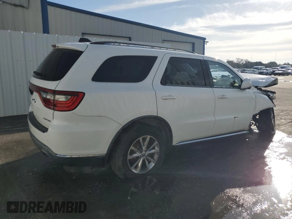 2016 Dodge Durango Limited with VIN 1C4RDHDG5GC308114, listed as a Copart auction lot 60477925 with 126,927 mi miles and Clean title. Bid and sale history available at DreamBid. Image 3.