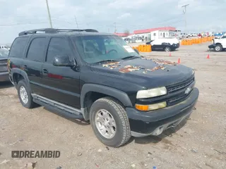 2003 Chevrolet Tahoe LS with VIN 1GNEK13Z53R182107, listed as a IAAI auction lot 41837381 with 216,430 mi miles and . Bid and sale history available at DreamBid. Image 1.