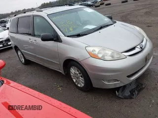 2008 Toyota Sienna XLE with VIN 5TDZK22C38S116158, listed as a IAAI auction lot 41911859 with 277,073 mi miles. Bid and sale history available at carsss.com. Image 1.