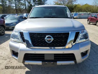 2018 Nissan Armada SL z VIN JN8AY2NC8JX500366, wystawiony jako Copart lot #52125215 z przebiegiem 132 818 mil mil oraz Szkoda całkowita • Salvage title. Historia ofert i sprzedaży dostępna na DreamBid. Obrazek 5.