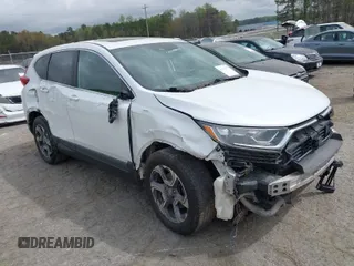 2019 Honda CR-V EX-L with VIN 7FARW2H80KE040065, listed as a IAAI auction lot 41910572 with 272,875 mi miles. Bid and sale history available at carsss.com. Image 1.