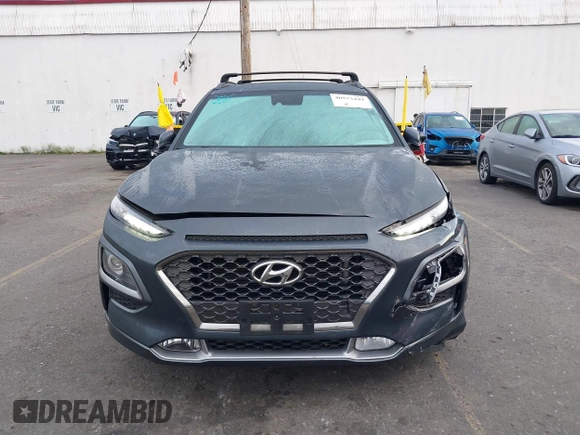 2020 Hyundai Kona Limited with VIN KM8K3CA54LU408862, listed as a IAAI auction lot 40573449 with 34,875 mi miles. Bid and sale history available at carsss.com. Image 6.