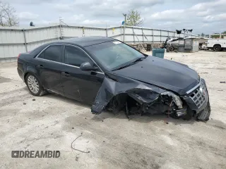2012 Cadillac CTS with VIN 1G6DC5E56C0129152, listed as a Copart auction lot 55173295 with 93,551 mi miles and Salvage title. Bid and sale history available at DreamBid. Image 4.