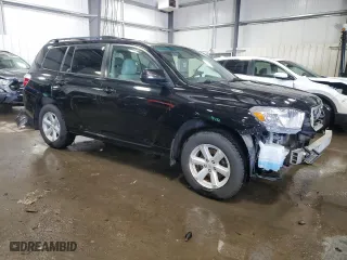 2010 Toyota Highlander SE with VIN 5TDJK3EH7AS037706, listed as a Copart auction lot 45702795 with 239,331 mi miles and Salvage Title. Bid and sale history available at carsss.com. Image 4.
