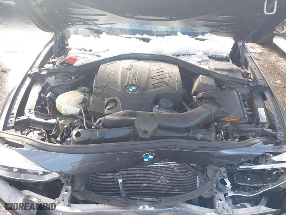 2015 BMW 4 Series 435i with VIN WBA3R1C54FK193845, listed as a IAAI auction lot 41293616 with 79,990 mi miles. Bid and sale history available at carsss.com. Image 10.