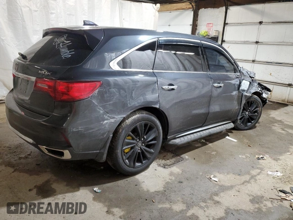 2019 Acura MDX Technology с VIN 5J8YD3H54KL007576, выставлен на аукционе Copart как лот 82241664 с пробегом 49 471 миль миль и Списание • Salvage title. История ставок и продаж доступна на DreamBid. Изображение 3.
