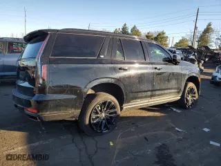 2024 Cadillac Escalade 4WD Sport Platinum with VIN 1GYS4GKL0RR161903, listed as a Copart auction lot 84055034 with 8,488 mi miles and Salvage Title. Bid and sale history available at carsss.com. Image 3.