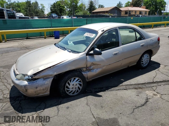 1998 Ford Escort SE with VIN 1FAFP13P7WW266180, listed as a Copart auction lot 61625005 with 143,982 mi miles and Salvage title. Bid and sale history available at DreamBid. Image 1.