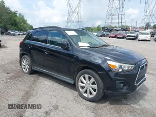 2014 Mitsubishi Outlander SE with VIN 4A4AR4AU2EE017534, listed as a IAAI auction lot 42763257 with 84,920 mi miles and . Bid and sale history available at DreamBid. Image 1.