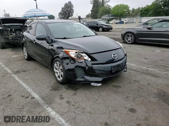 2013 Mazda 3 i Sport with VIN JM1BL1UPXD1847573, listed as a Copart auction lot 53841635 with 158,722 mi miles and Salvage Title. Bid and sale history available at DreamBid. Image 13.