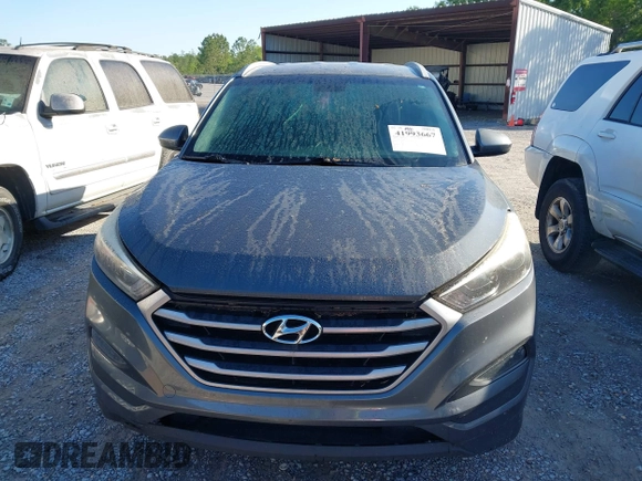 2017 Hyundai Tucson SE with VIN KM8J33A48HU413430, listed as a IAAI auction lot 41993667 with 150,736 mi miles and . Bid and sale history available at DreamBid. Image 12.