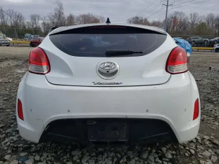2013 Hyundai Veloster w/Gray Int with VIN KMHTC6AD7DU101720, listed as a Copart auction lot 47434785 with 138,514 mi miles and Non Repairable. Bid and sale history available at carsss.com. Image 6.