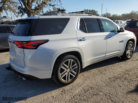 2023 Chevrolet Traverse High Country with VIN 1GNEVNKW4PJ119834, listed as a Copart auction lot 82607794 with 60,586 mi miles and Salvage Title. Bid and sale history available at carsss.com. Image 3.
