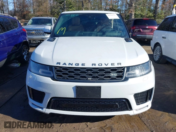 2021 Land Rover Range Rover Sport HSE Dynamic with VIN SALWR2SE4MA768271, listed as a IAAI auction lot 41560389 with 43,463 mi miles. Bid and sale history available at carsss.com. Image 12.