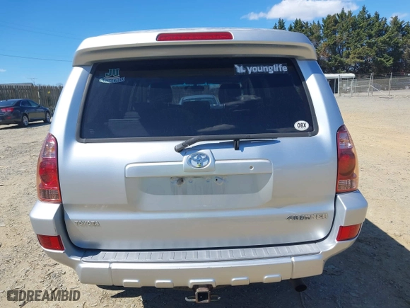 2005 Toyota 4Runner SR5 with VIN JTEBU14R250061123, listed as a IAAI auction lot 41831373 with 118,090 mi miles. Bid and sale history available at carsss.com. Image 16.