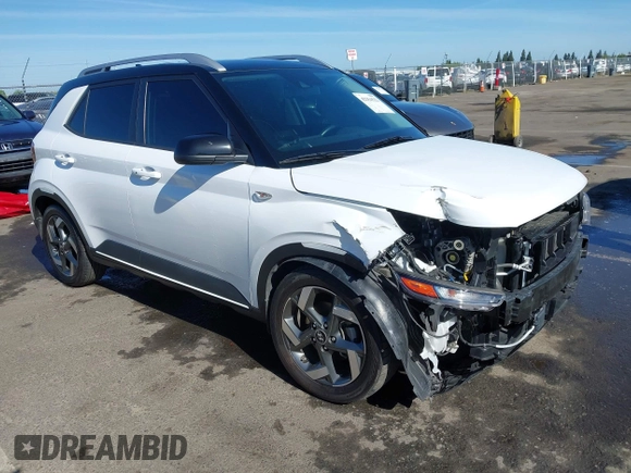 2022 Hyundai Venue Limited with VIN KMHRC8A38NU137933, listed as a IAAI auction lot 42254522 with 72,596 mi miles and . Bid and sale history available at DreamBid. Image 1.