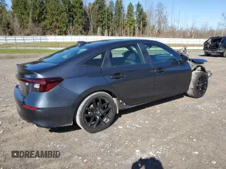 2025 Honda Civic Sport z VIN 2HGFE2F51SH523862, wystawiony jako Copart lot #52955205 z przebiegiem 3 874 mil mil oraz Szkoda całkowita • Salvage title. Historia ofert i sprzedaży dostępna na DreamBid. Obrazek 3.