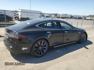 2016 Tesla Model S 90D with VIN 5YJSA1E24GF159878, listed as a Copart auction lot 53919215 with Not Provided miles and Clean Title. Bid and sale history available at DreamBid. Image 3.