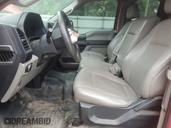 2015 Ford F-150 XLT with VIN 1FTEX1E80FKF08651, listed as a Copart auction lot 56283635 with 246,029 mi miles and Salvage title. Bid and sale history available at DreamBid. Image 7.