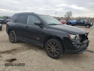 2016 Jeep Compass 75th Anniversary with VIN 1C4NJCBB2GD700382, listed as a Copart auction lot 50888455 with 146,398 mi miles and Salvage Title. Bid and sale history available at DreamBid. Image 4.