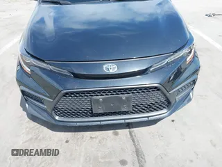 2020 Toyota Corolla XSE with VIN JTDT4RCE2LJ041435, listed as a IAAI auction lot 42020086 with 38,652 mi miles. Bid and sale history available at carsss.com. Image 13.