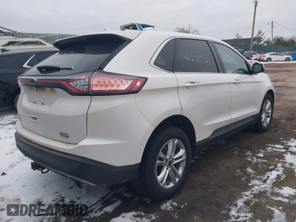 2017 Ford Edge SEL with VIN 2FMPK4J95HBB09864, listed as a IAAI auction lot 41271212 with 76,061 mi miles. Bid and sale history available at carsss.com. Image 4.