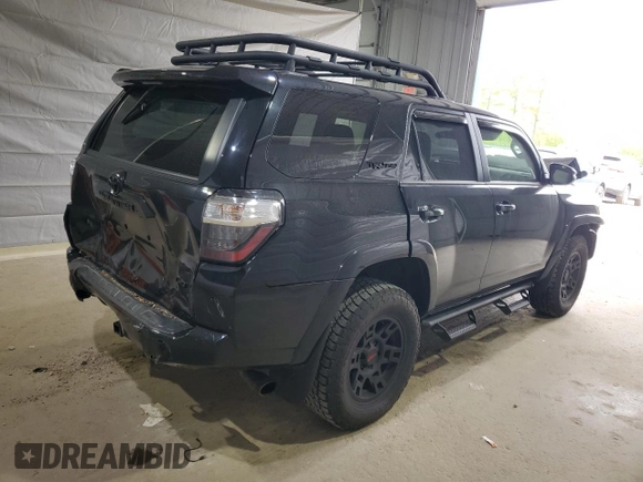 2023 Toyota 4Runner TRD Pro с VIN JTELU5JR6P6186223, выставлен на аукционе Copart как лот 57649985 с пробегом 21 555 миль миль и Списание • Salvage title. История ставок и продаж доступна на DreamBid. Изображение 3.