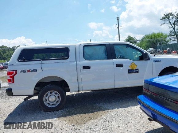 2019 Ford F-150 XL z VIN 1FTEW1EP1KFC57006, wystawiony jako IAAI lot #42637924 z przebiegiem 35 814 mil mil oraz . Historia ofert i sprzedaży dostępna na DreamBid. Obrazek 13.