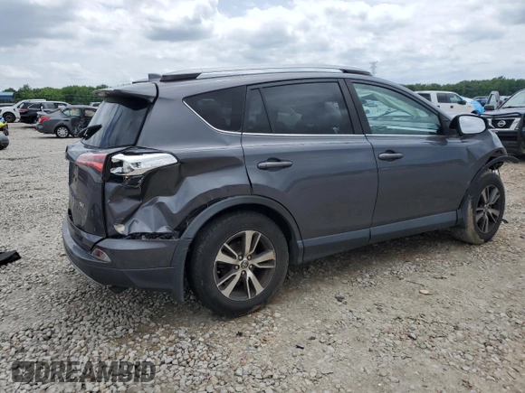 2018 Toyota RAV4 XLE with VIN JTMWFREV3JJ168194, listed as a Copart auction lot 56937675 with 82,589 mi miles and Salvage title. Bid and sale history available at DreamBid. Image 3.