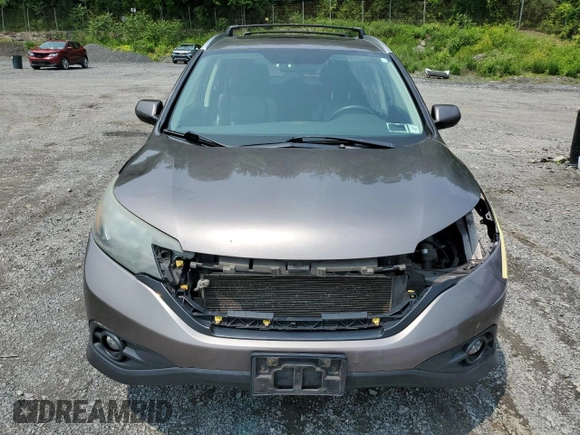 2013 Honda CR-V EX-L z VIN 5J6RM4H70DL066051, wystawiony jako Copart lot #60249495 z przebiegiem 329 205 mil mil oraz Szkoda całkowita • Salvage title. Historia ofert i sprzedaży dostępna na DreamBid. Obrazek 5.