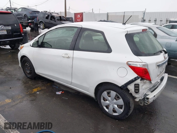 2014 Toyota Yaris L with VIN JTDJTUD34ED576939, listed as a IAAI auction lot 41805971 with 234,406 mi miles. Bid and sale history available at carsss.com. Image 3.