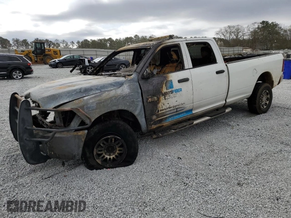 2012 Ram 2500 ST with VIN 3C6TD5HT9CG218779, listed as a Copart auction lot 47538835 with 0 mi miles and Salvage Title. Bid and sale history available at carsss.com. Image 1.