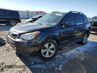 2015 Subaru Forester 2.5i with VIN JF2SJABC8FH574229, listed as a Copart auction lot 44624595 with 246,922 mi miles and Salvage title. Bid and sale history available at DreamBid. Image 1.